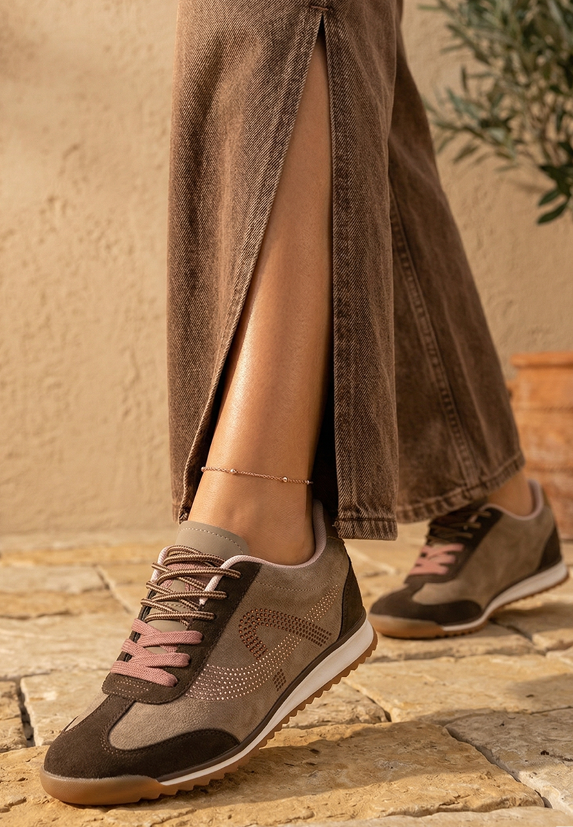 Ženske sneakers Sirimia braon