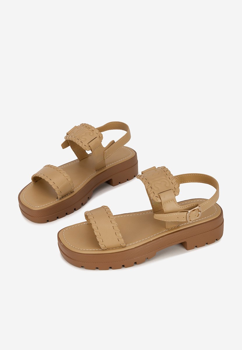 Niske sandale Loryanna kaki