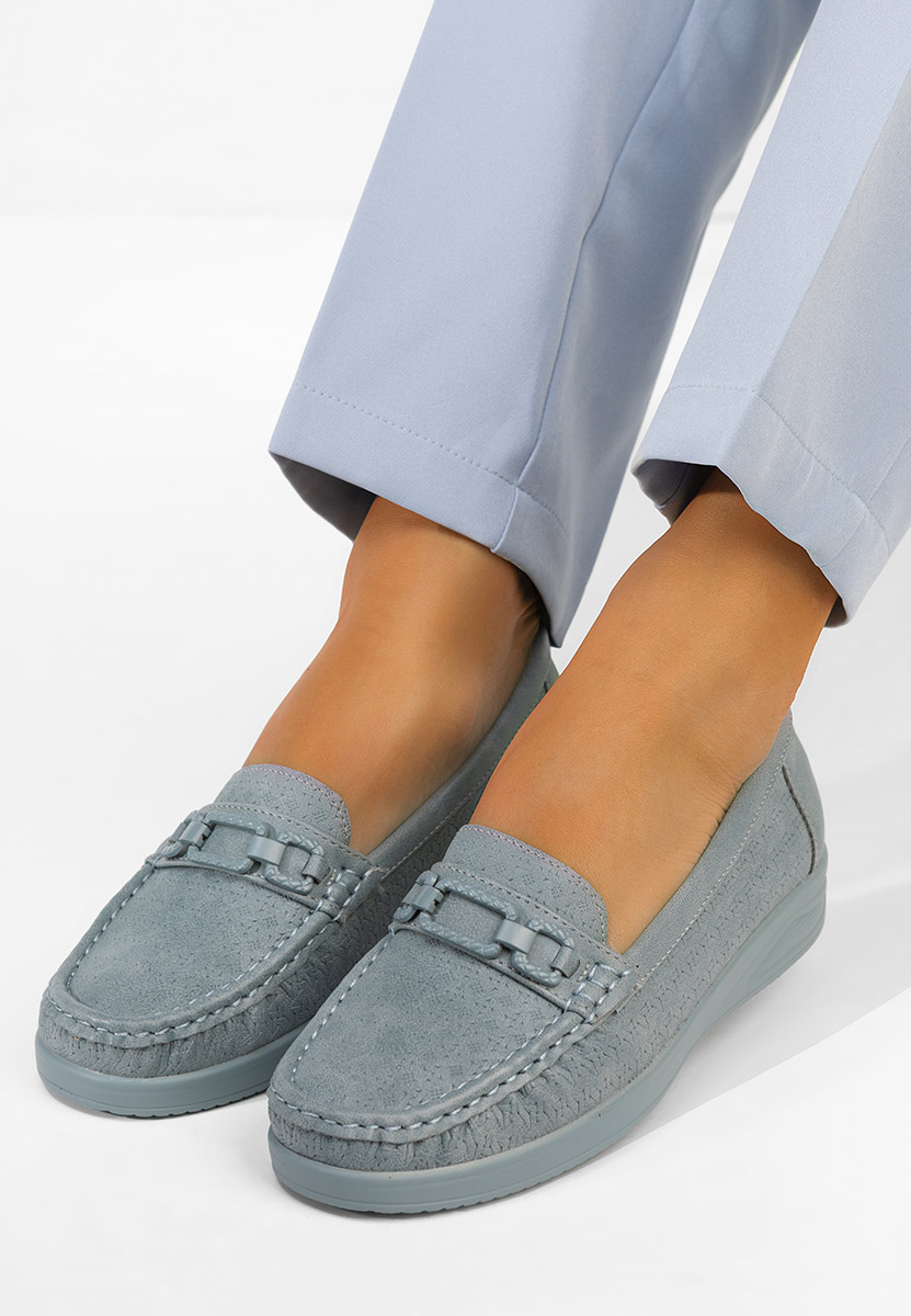 Ženske mokasinke Ansleya plavi