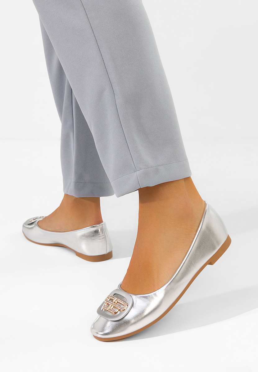 Balerine Bedya srebrno