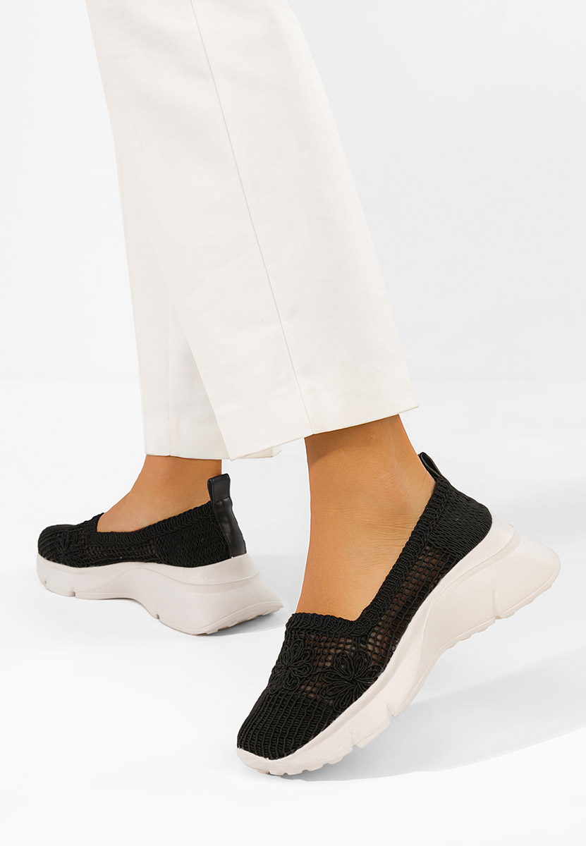 Ženske mokasinke Offelia crno