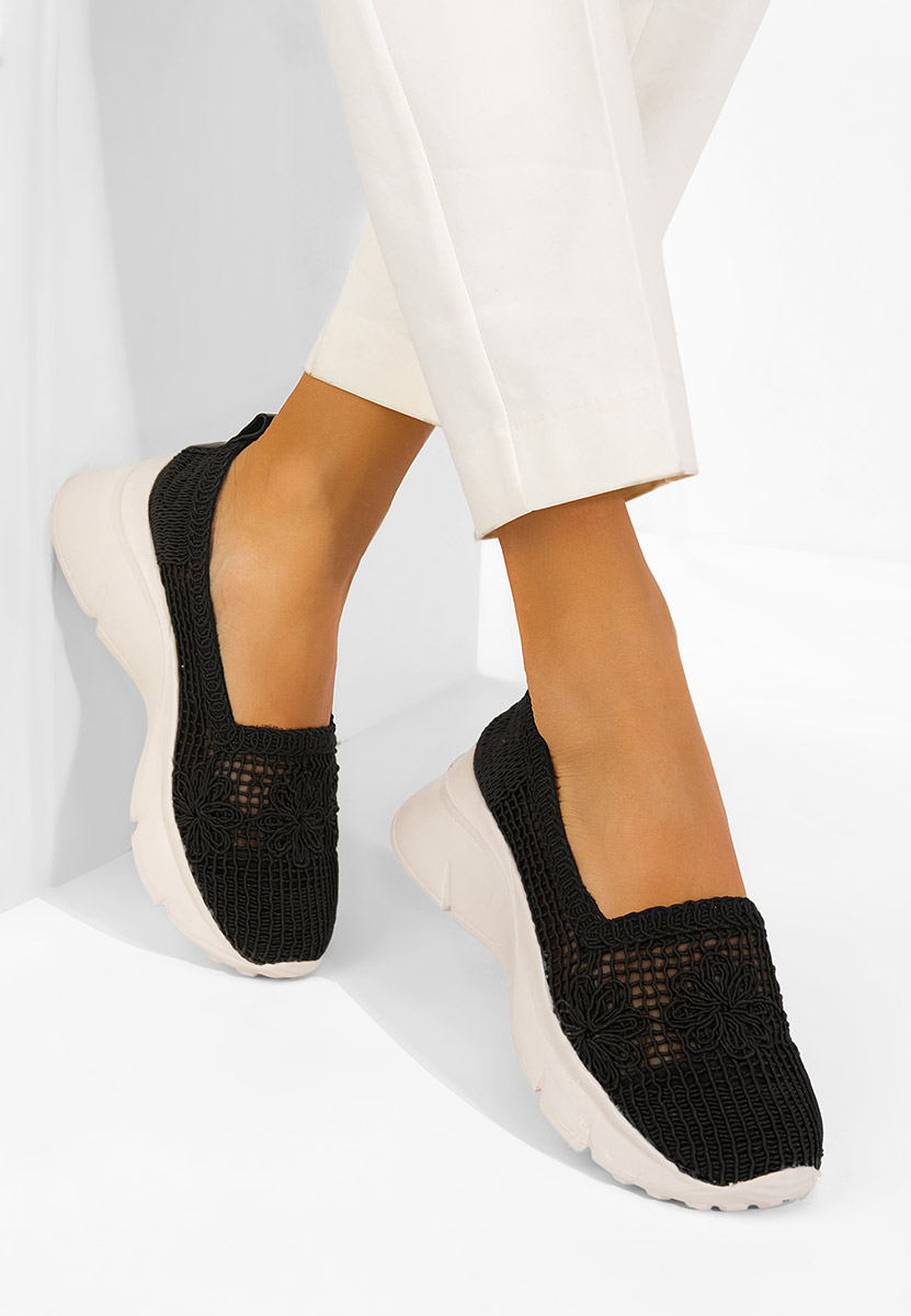 Ženske mokasinke Offelia crno