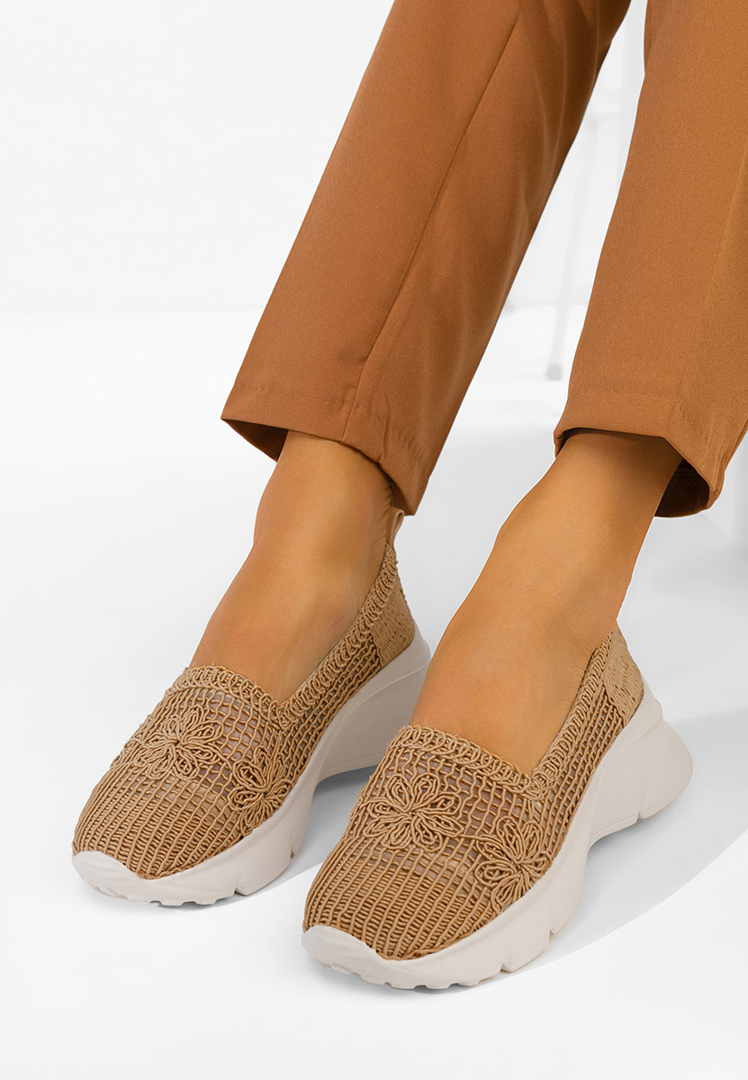 Ženske mokasinke Offelia kaki