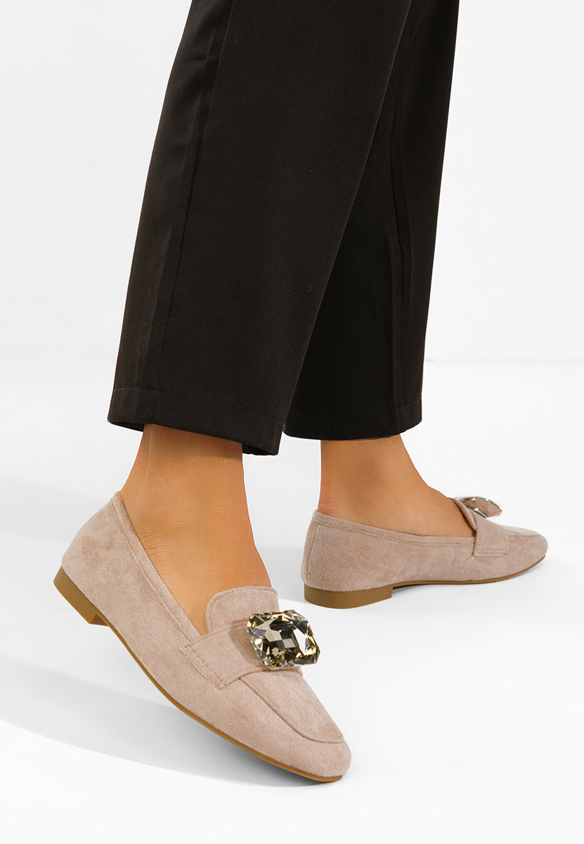 Ženske mokasinke Olimia kaki