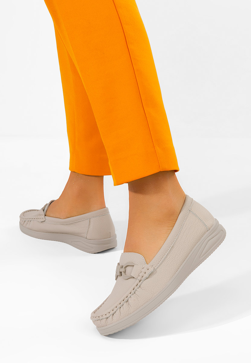 Ženske mokasinke Cristiena kaki