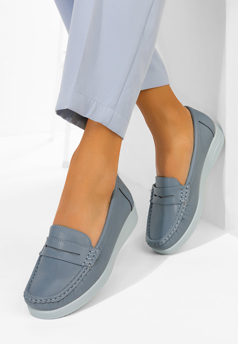 Ženske mokasinke Elesya plavi