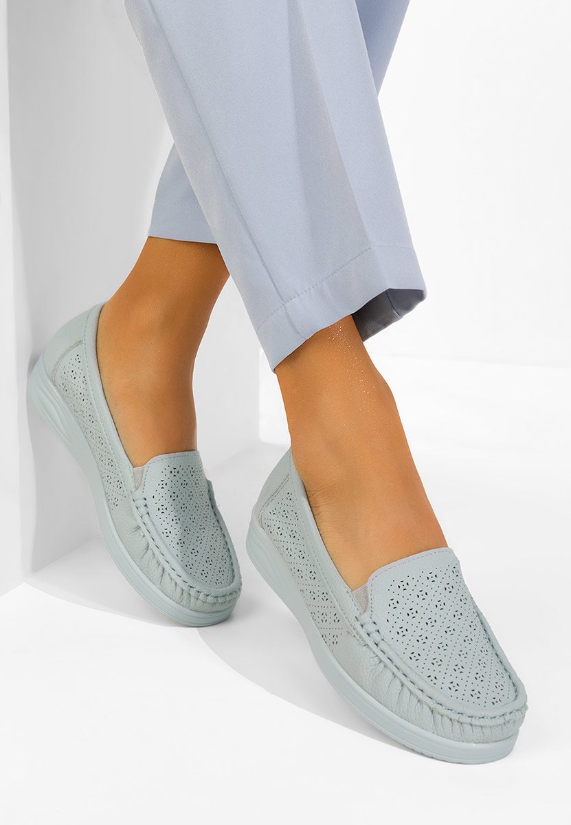 Ženske mokasinke Valelia plavi