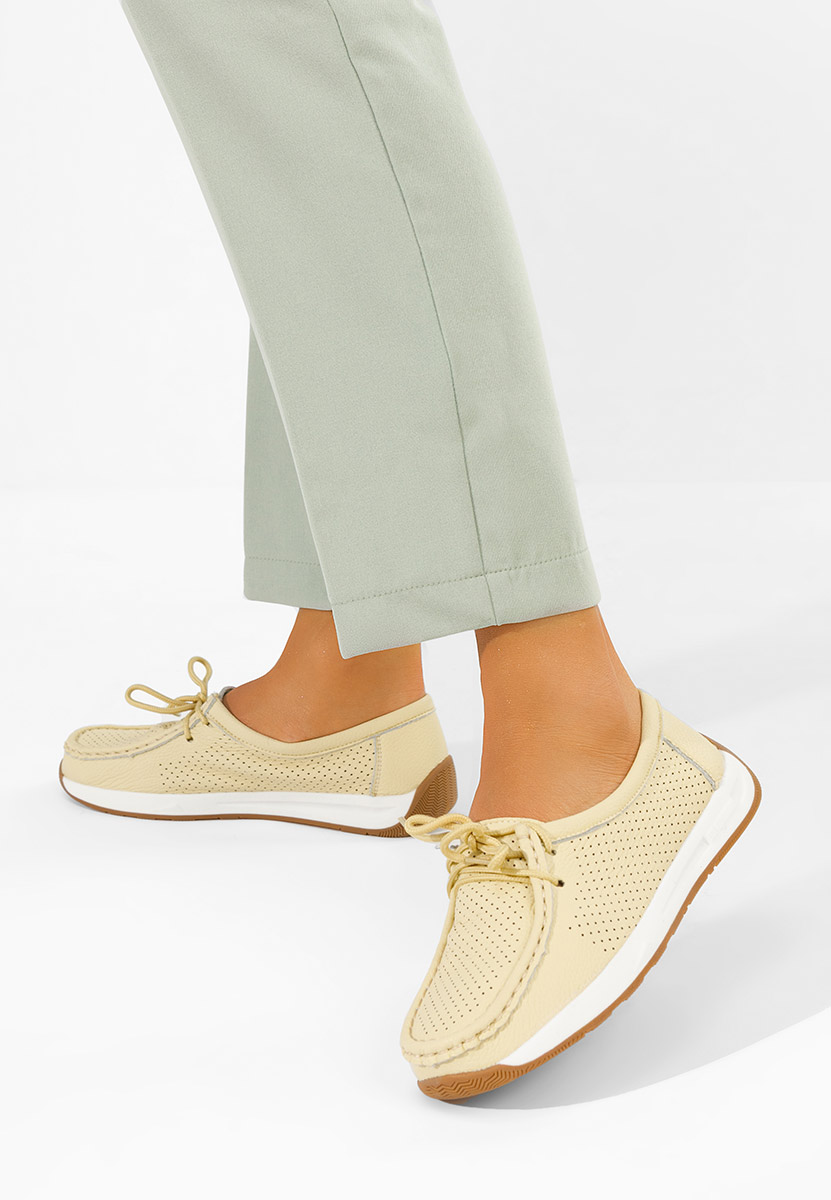 Ženske mokasinke Kaliana Žuto