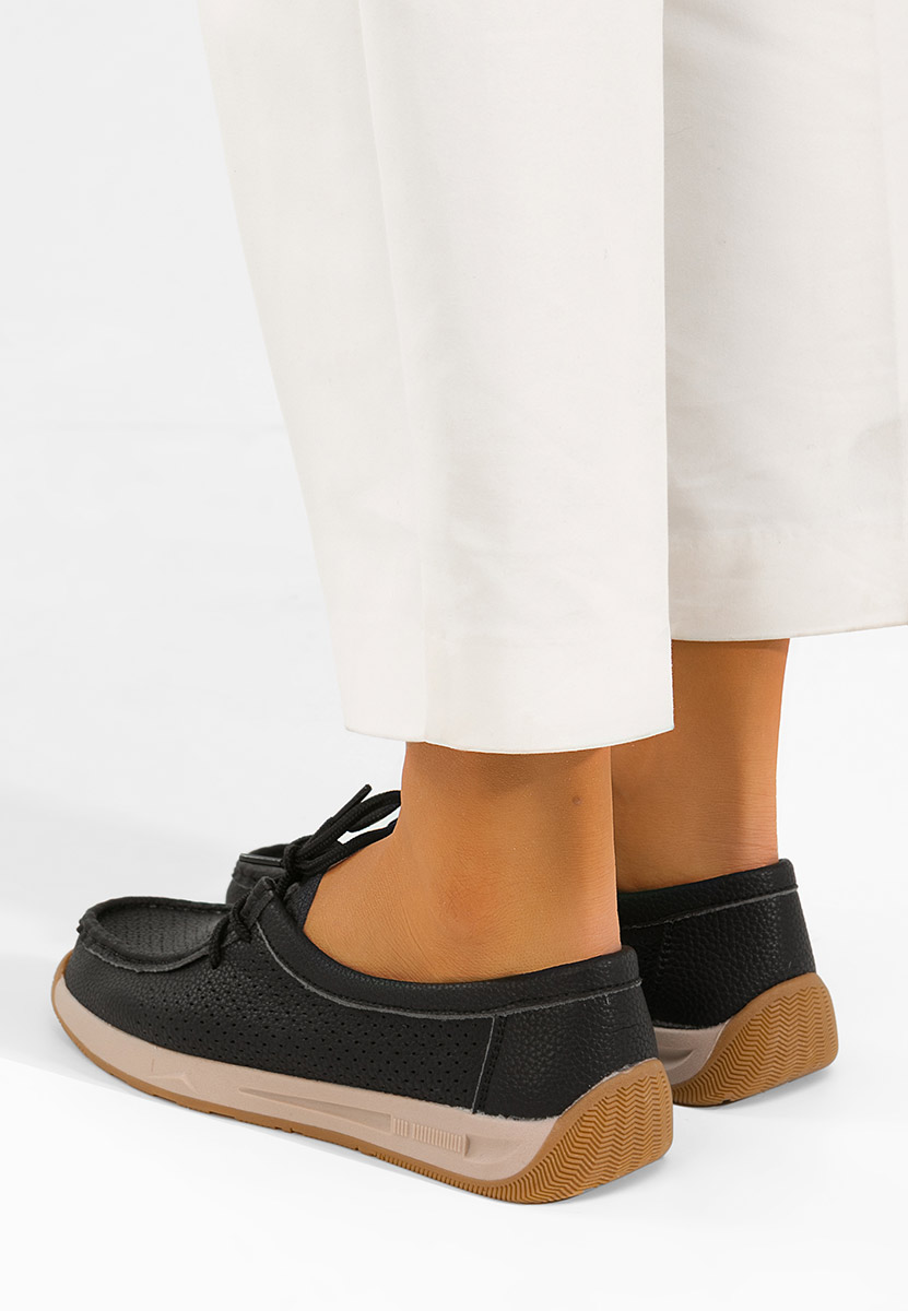 Ženske mokasinke Kaliana crno