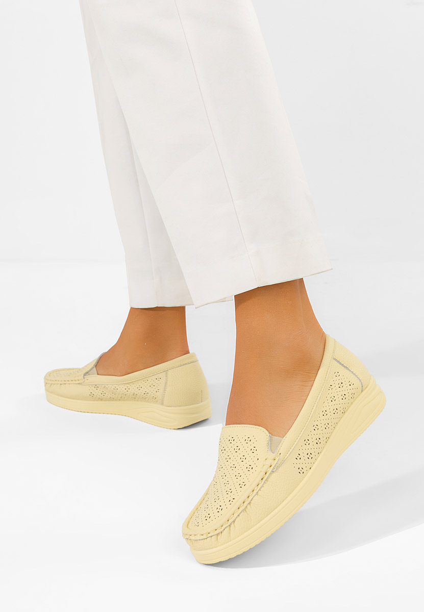 Ženske mokasinke Valelia Žuto