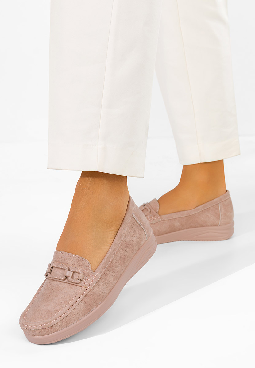 Ženske mokasinke Ansleya ružičasto