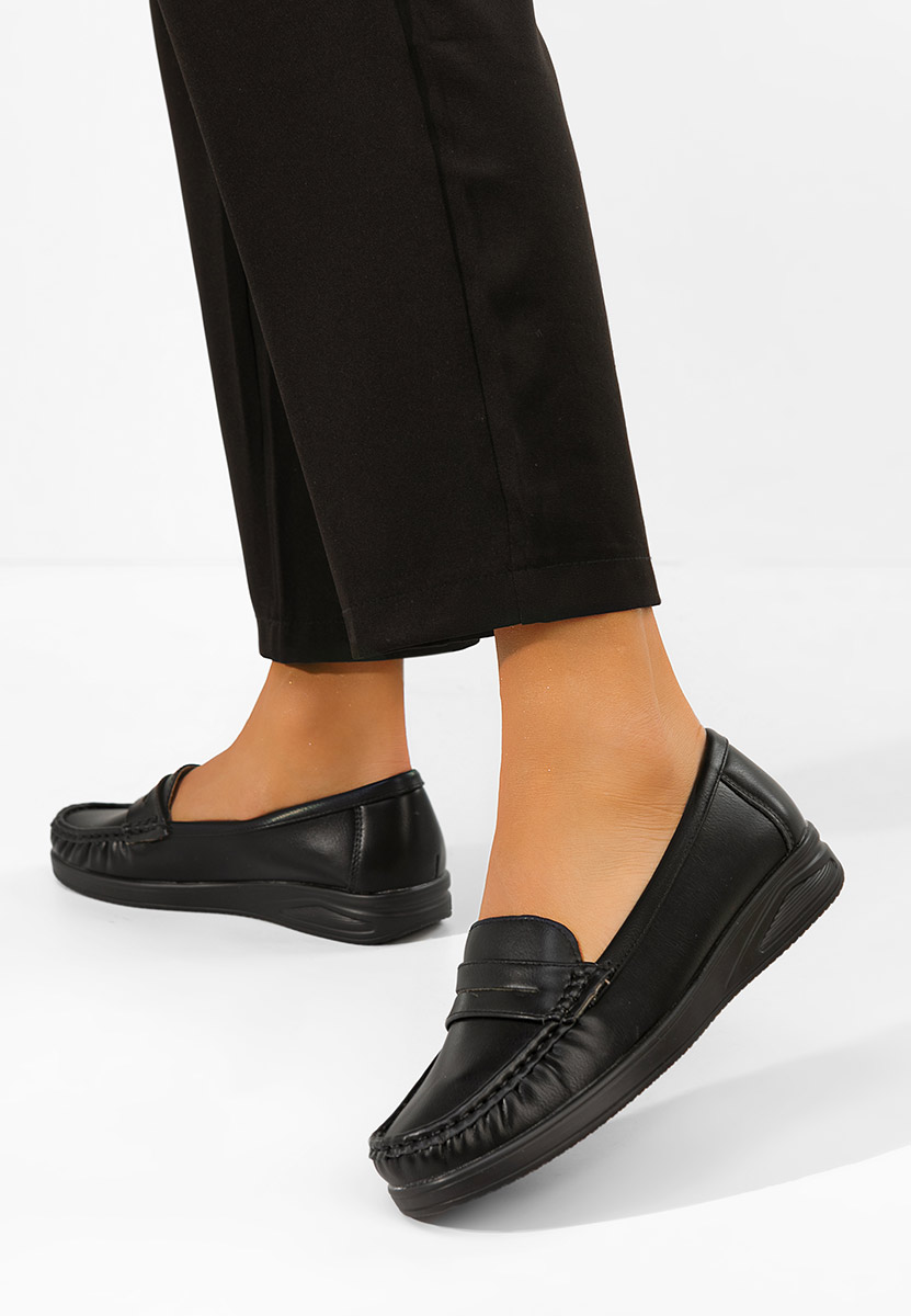 Ženske mokasinke Elesya crno