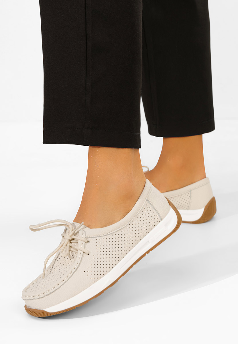 Ženske mokasinke Kaliana bež