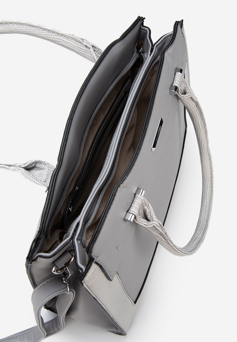 Poslovna torba Silvia Rosa 8179 sivo