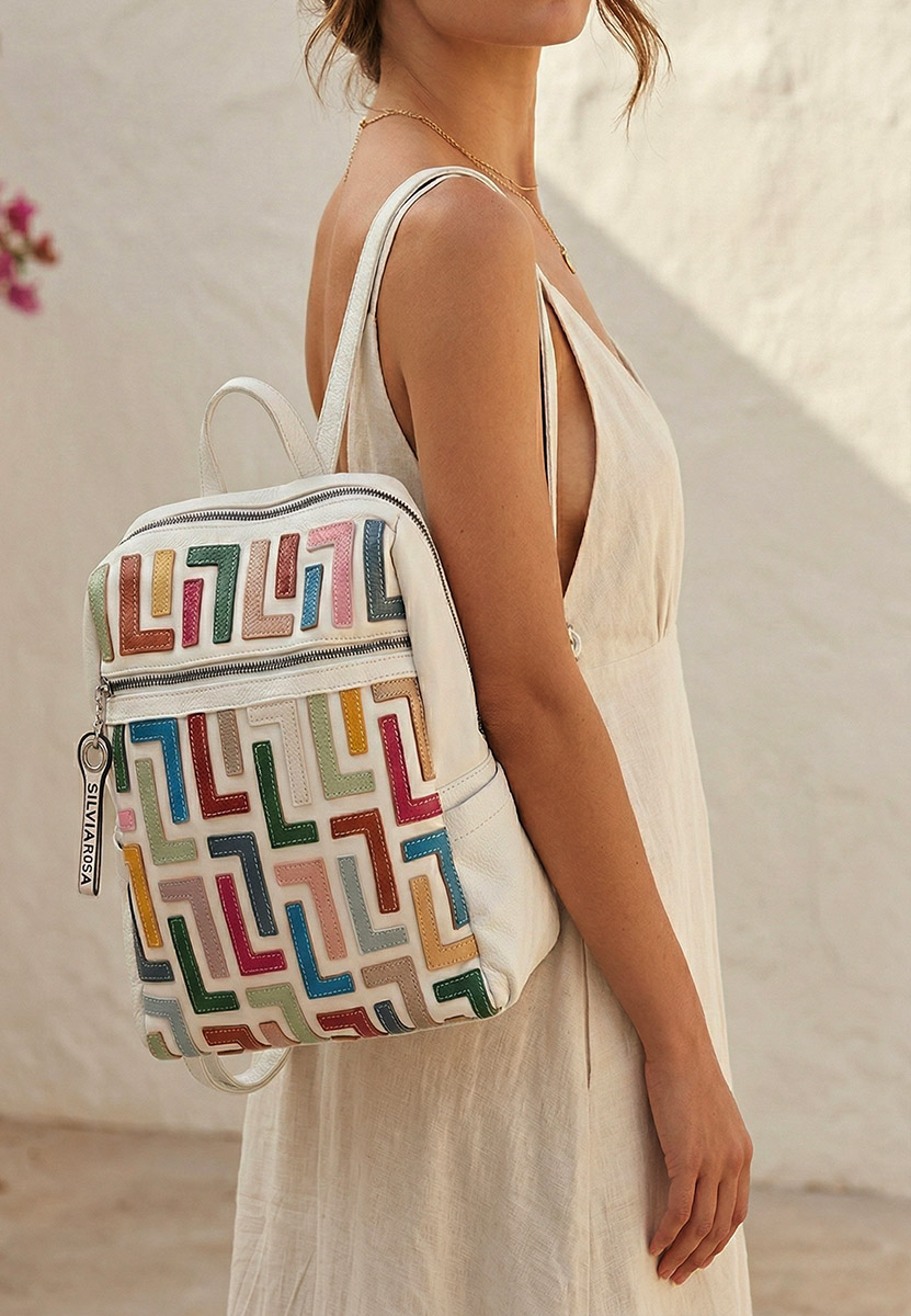 Ženski ruksak Silvia Rosa 6129 bijele