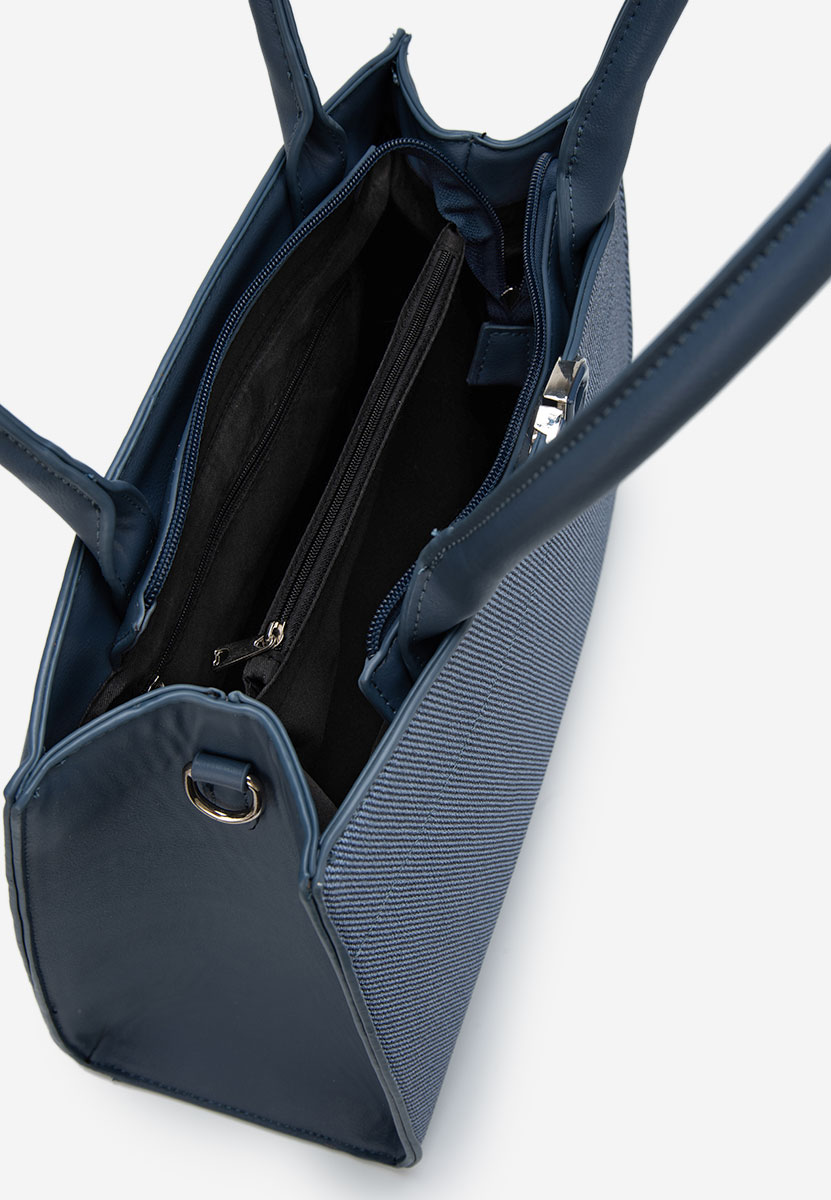 Poslovna torba Jaylena plavo navy