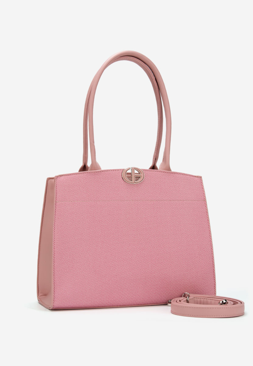 Poslovna torba Jaylena ružičasto