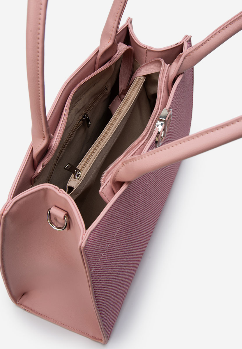 Poslovna torba Jaylena ružičasto