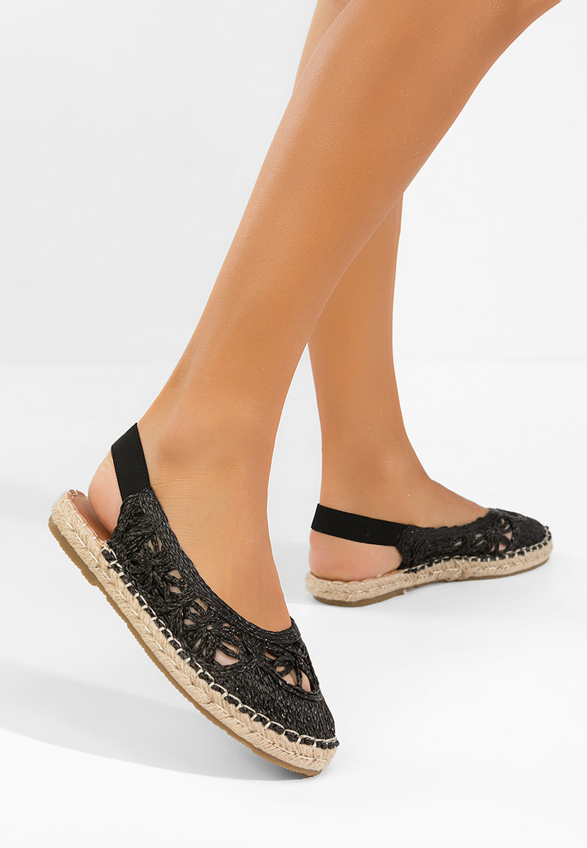 Espadrilles za ženske Mistala crno
