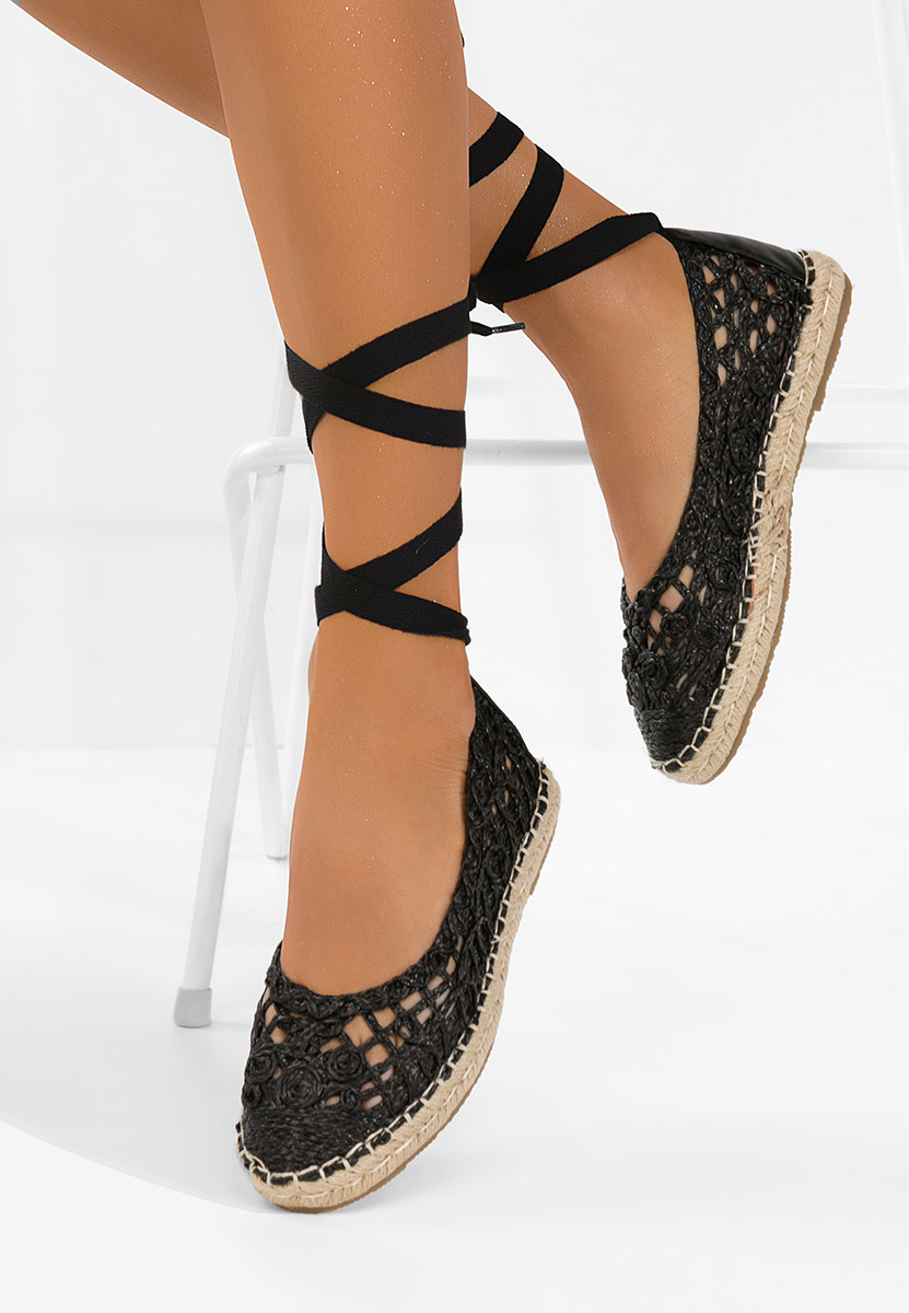 Espadrilles za ženske Kaddeia crno