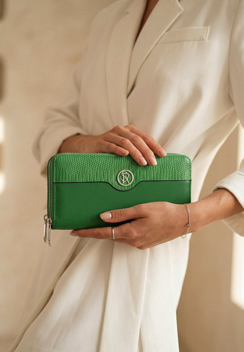 Novčanik za ženske Silvia Rosa 3041 zeleno