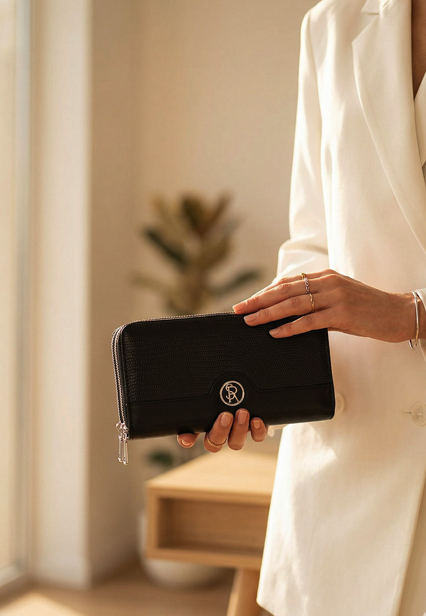 Novčanik za ženske Silvia Rosa 3043 crno