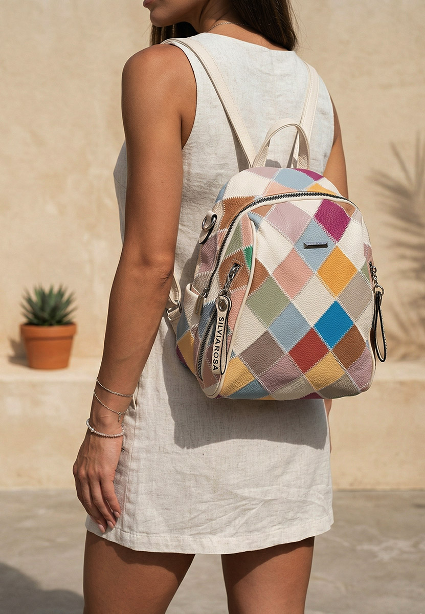 Ženski ruksak Silvia Rosa 6100 bež