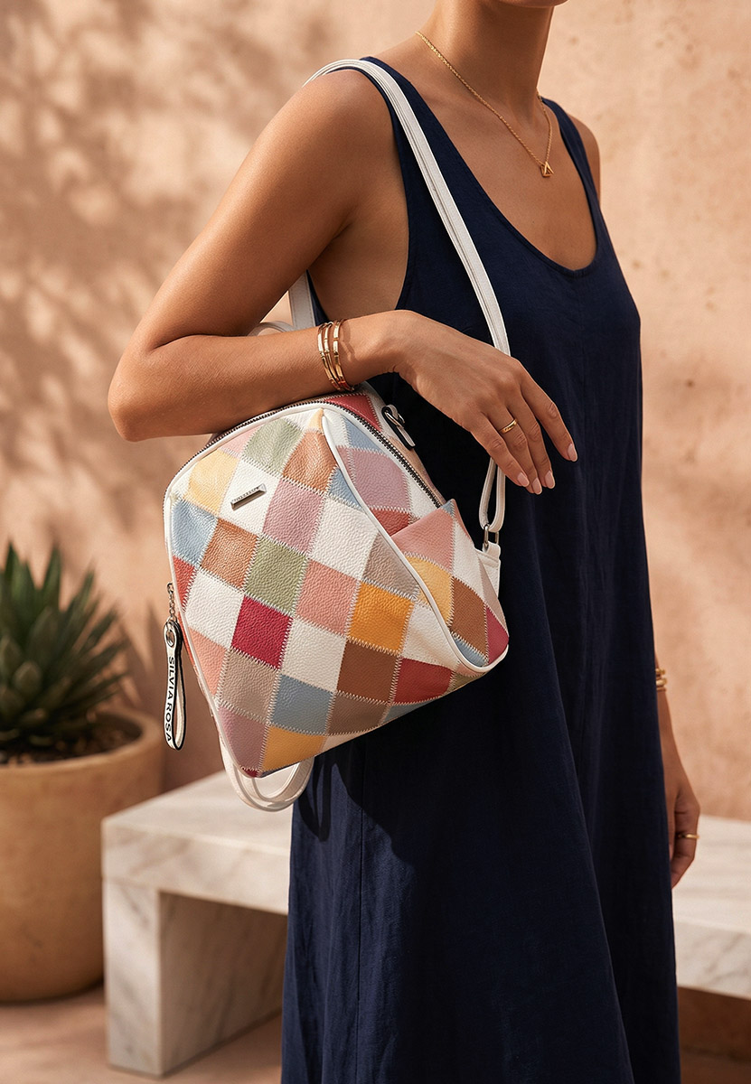 Ženski ruksak Silvia Rosa 6100 bijele