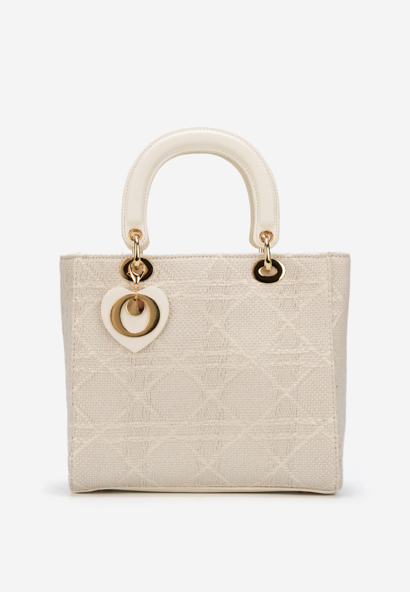 Ručna torba Nanaria bijele