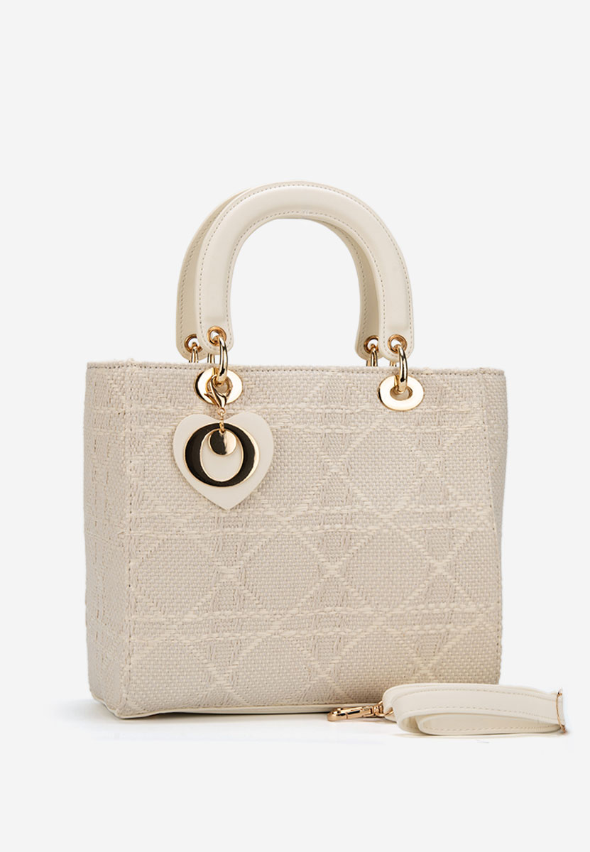 Ručna torba Nanaria bijele