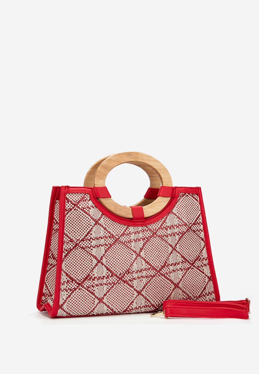 Ručna torba Margaretta crveno