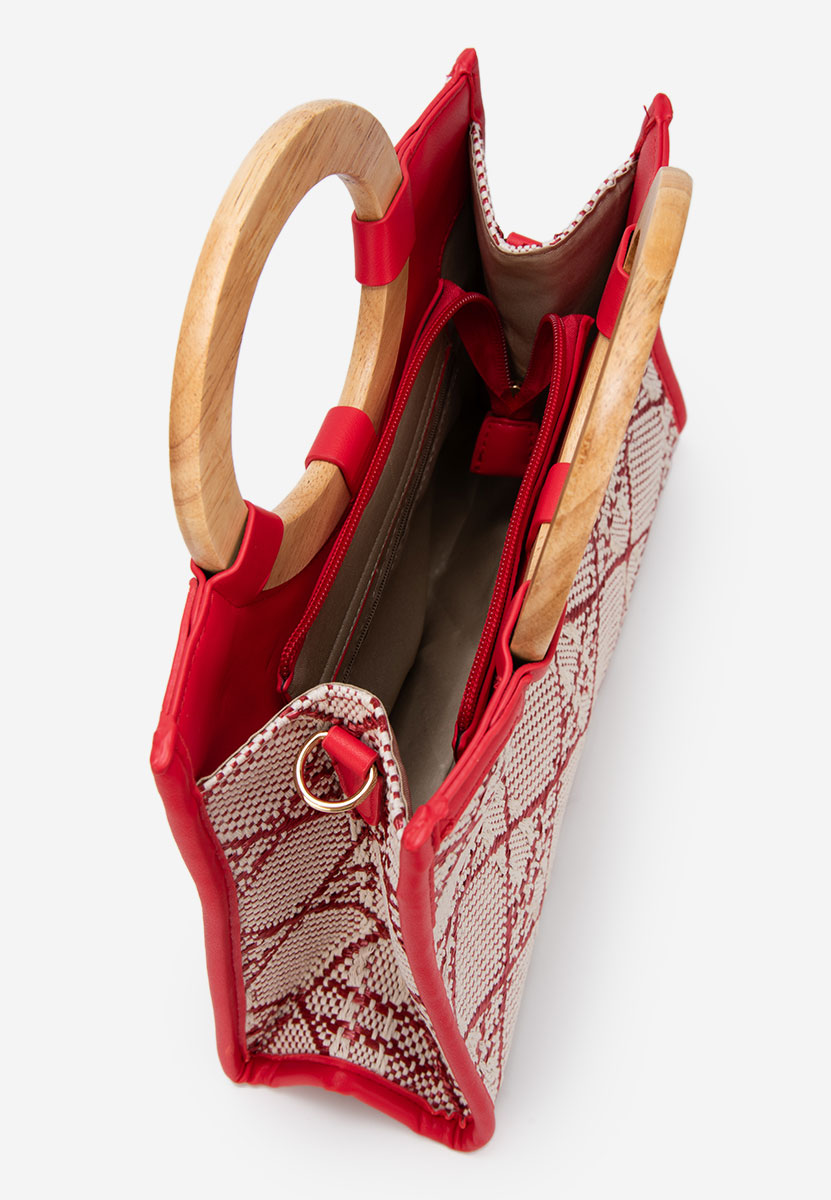 Ručna torba Margaretta crveno