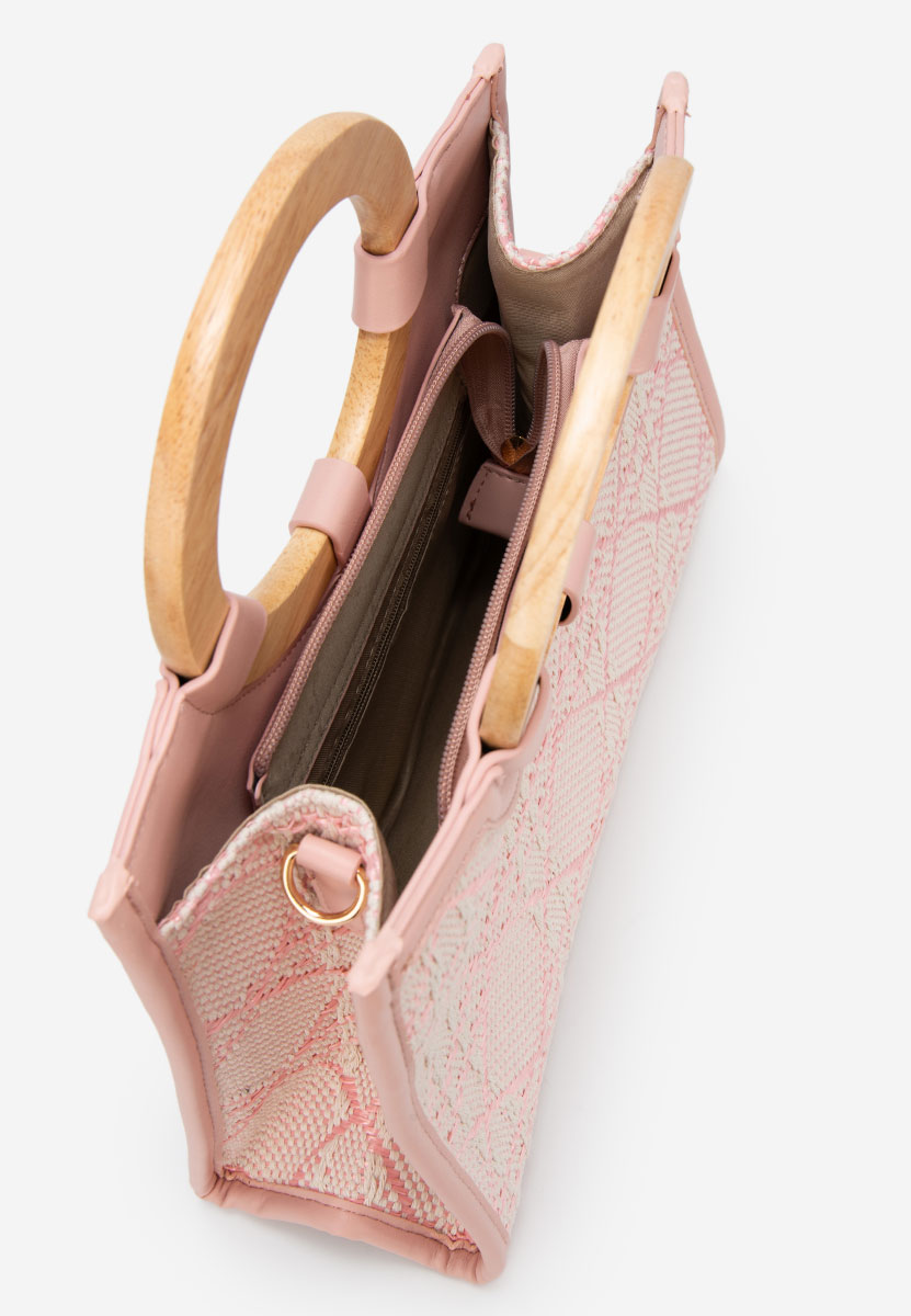 Ručna torba Margaretta ružičasto