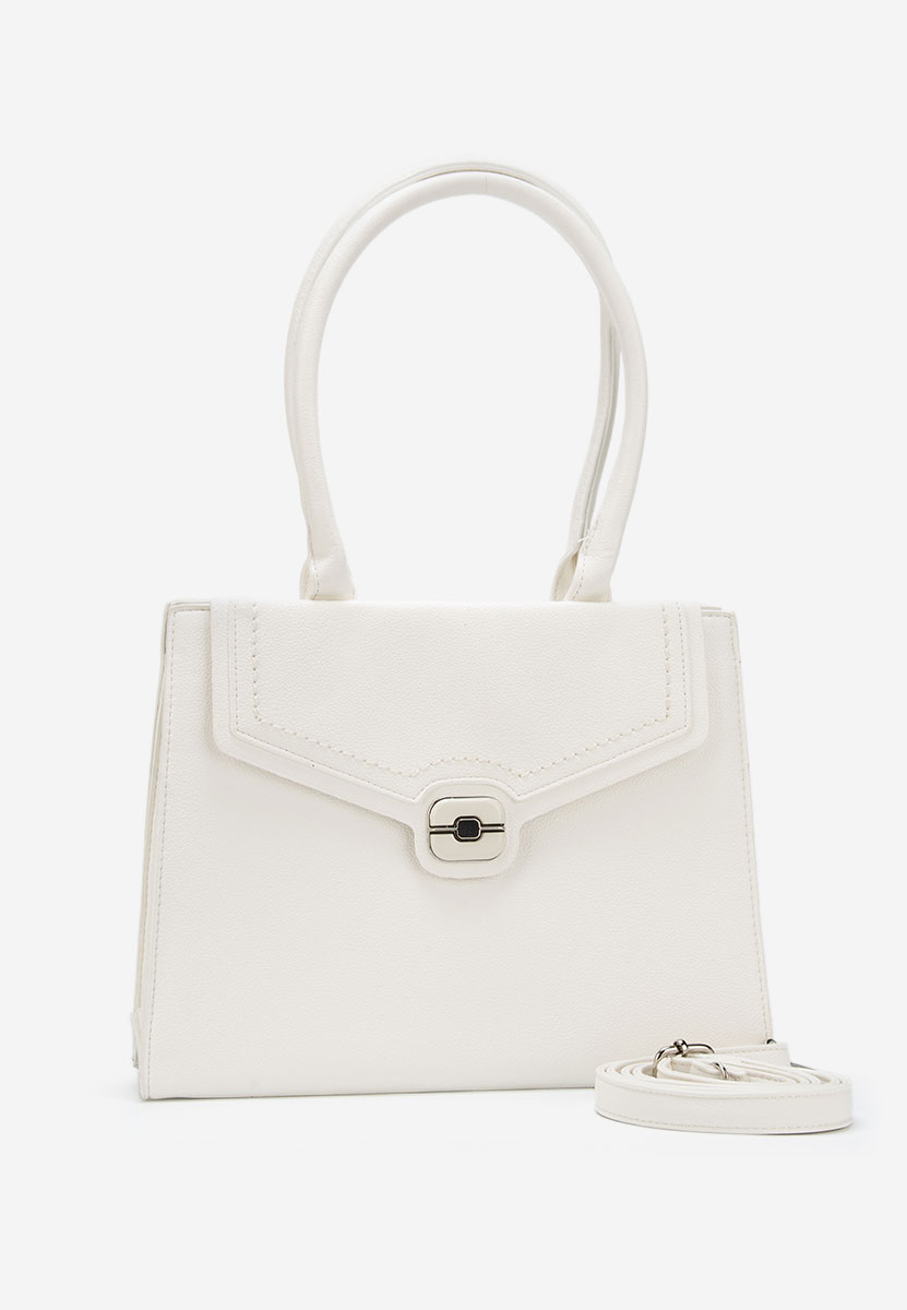 Ručna torba Ozania bijele