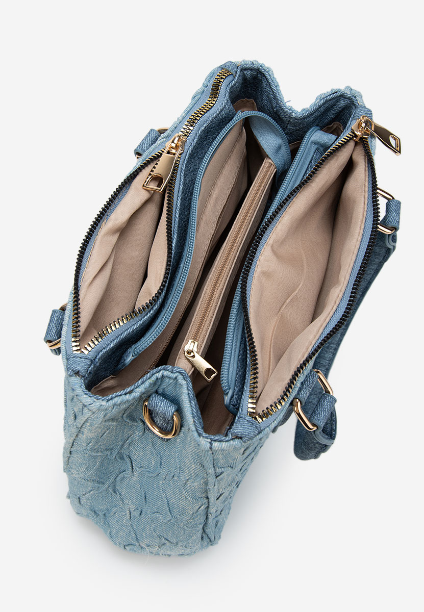 Ručna torba Karlasia denim