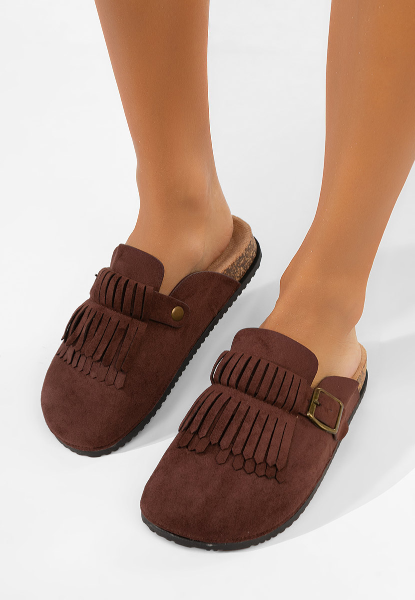 Ženske klompa Jimona braon