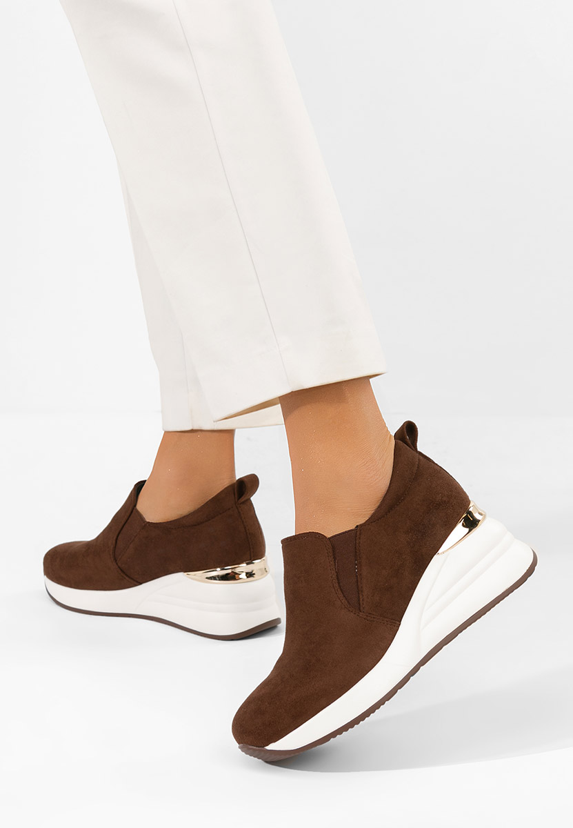 Cipele s platformom Leanne braon