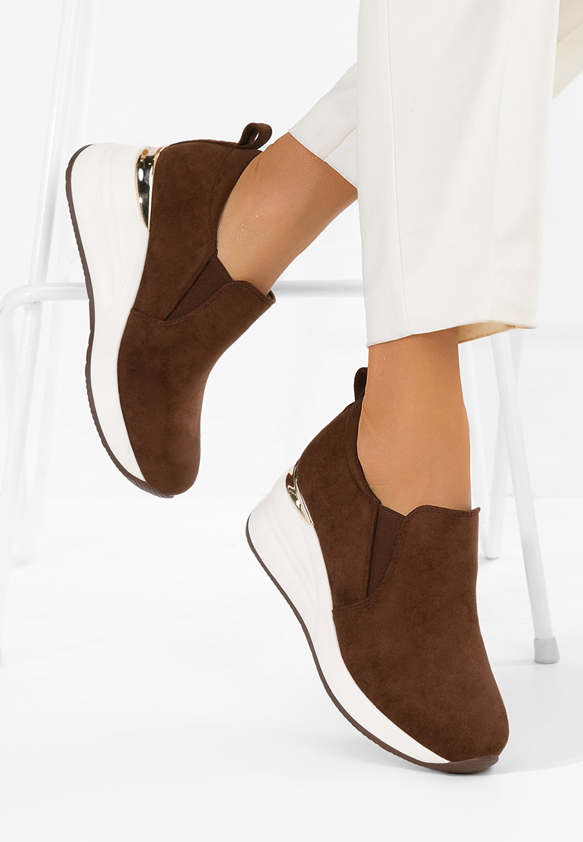 Cipele s platformom Leanne braon