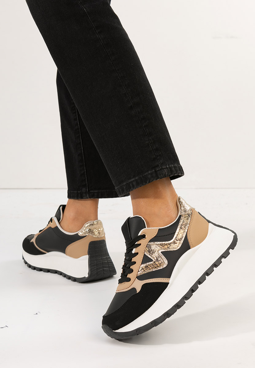 Tenisice sa platformom Catrinela crno