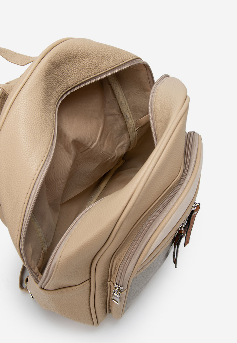 Ženski ruksak Nassea bež