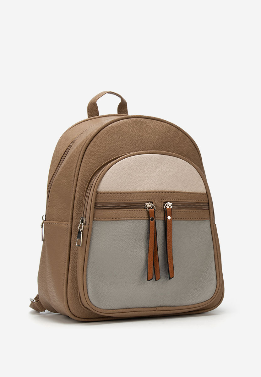 Ženski ruksak Nassea braon
