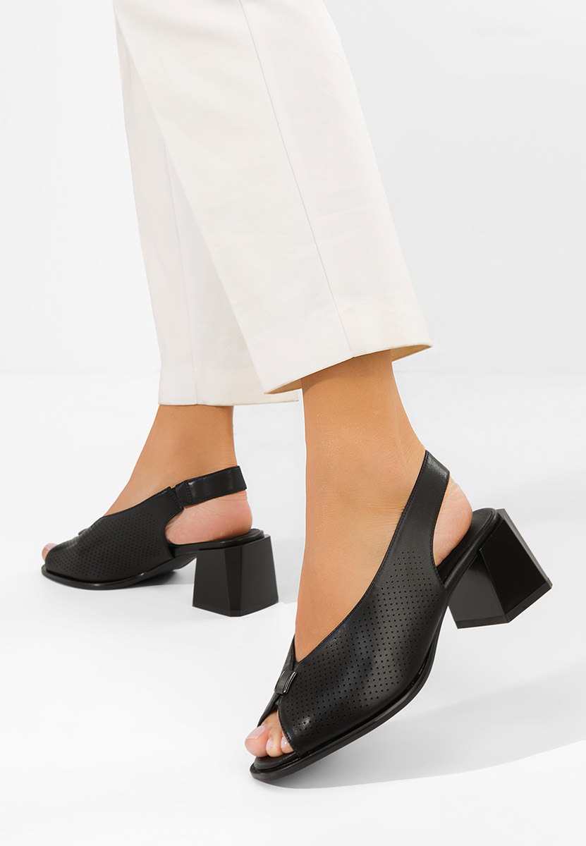 Sandale s petu Heliena crno