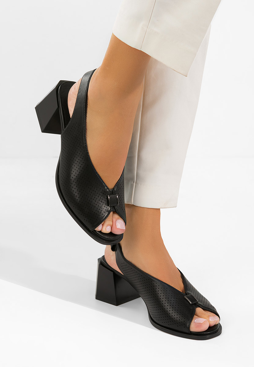 Sandale s petu Heliena crno