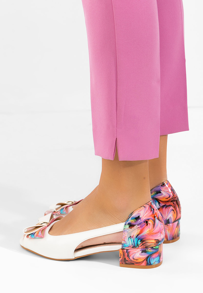 Sandale s petu Anevia bijele