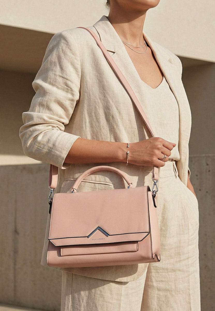 Torba za rame Silvia Rosa 5963 ružičasto