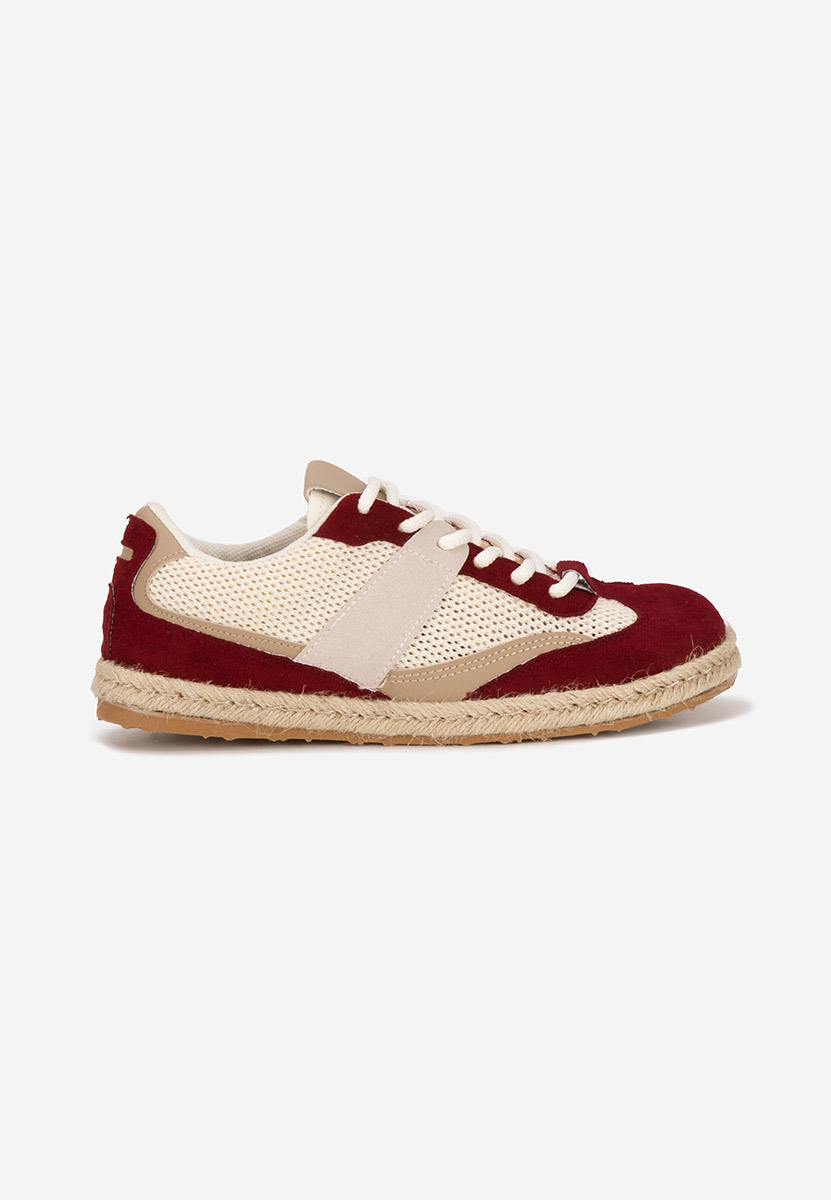 Ženske sneakers Dianka vinsko crvena