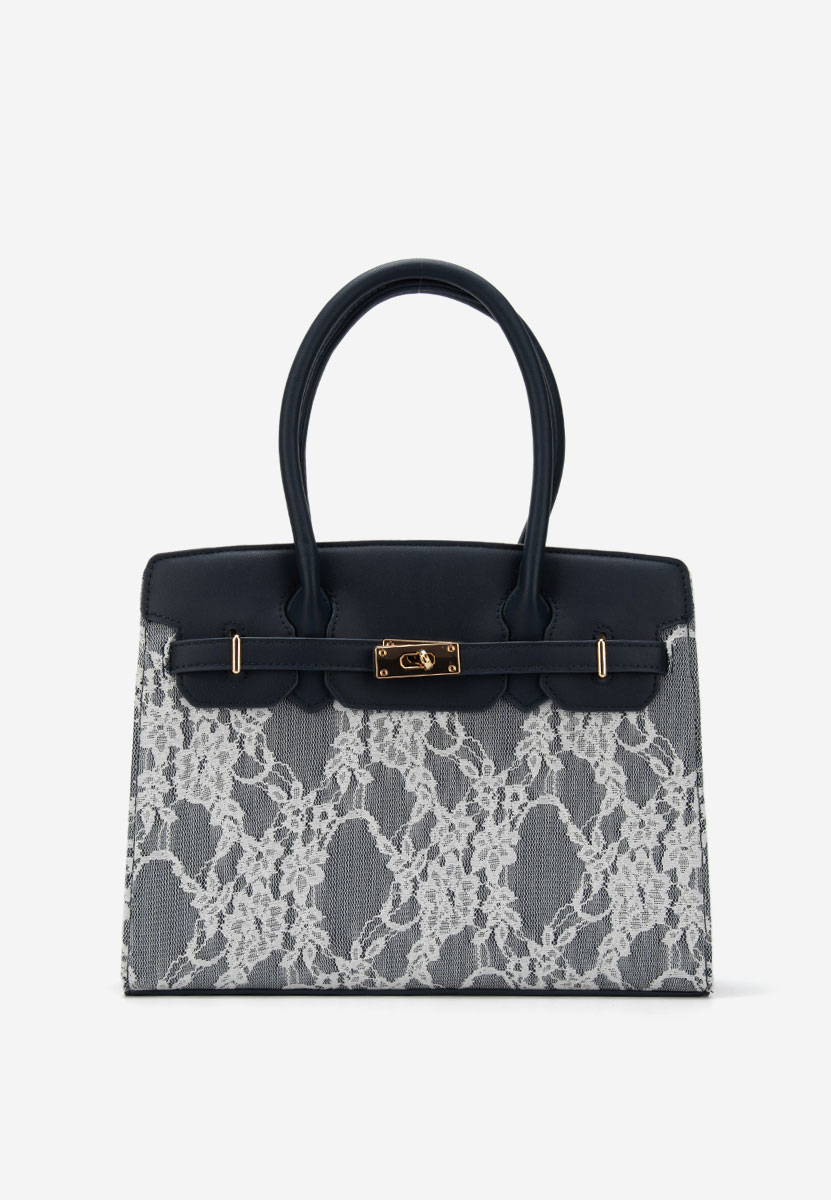 Ručna torba Eusepia plavo navy