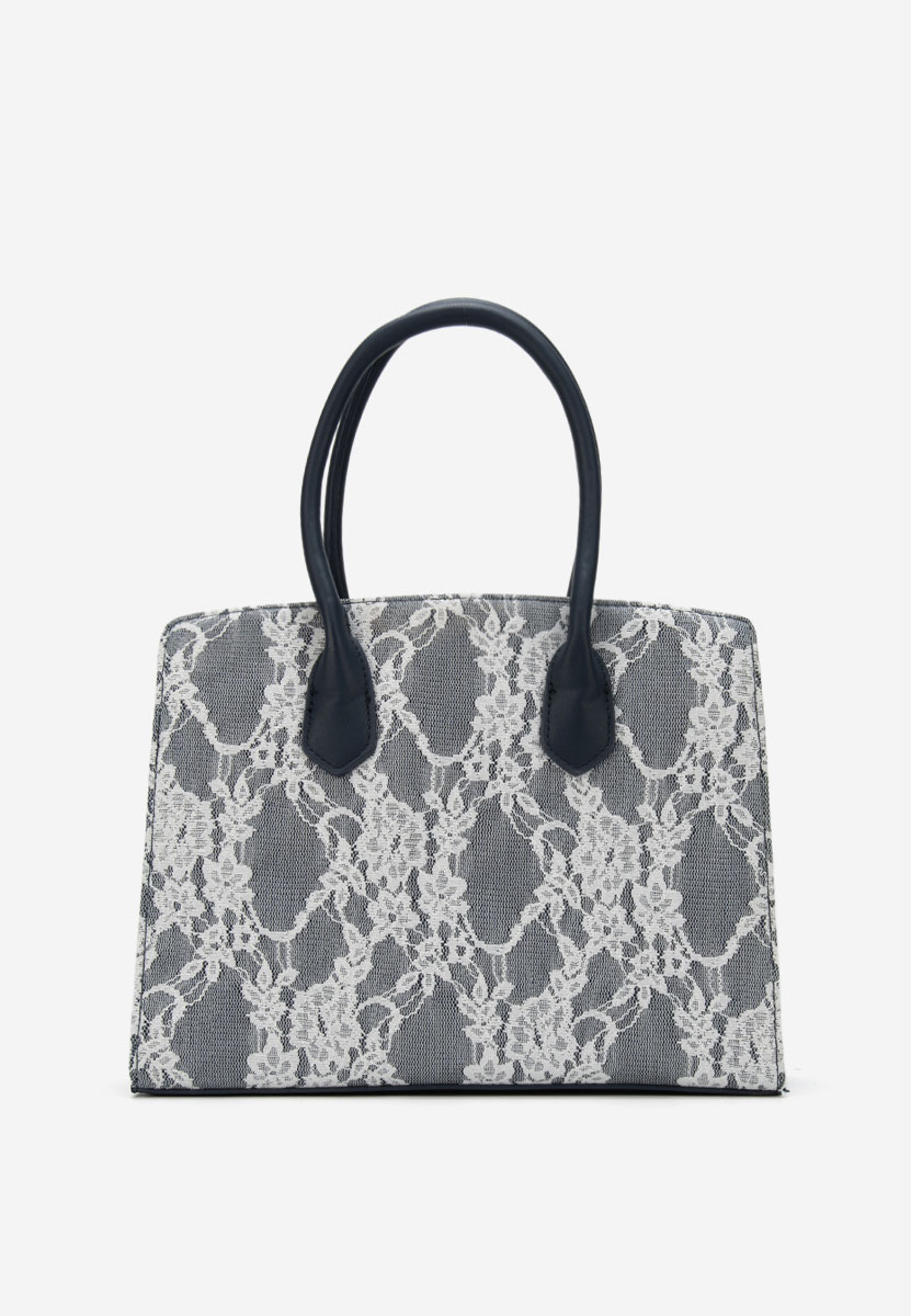 Ručna torba Eusepia plavo navy