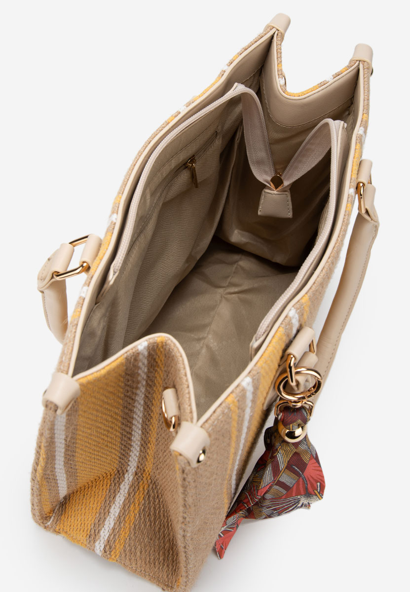 Ručna torba Yuvia V3 bež