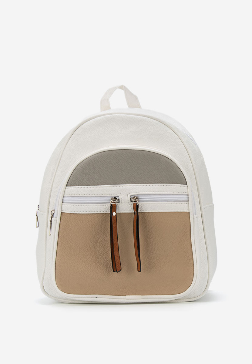 Ženski ruksak Nassea bijele